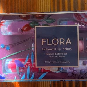 FREE Lip Balms by Flora Set of 5 NWT FREE